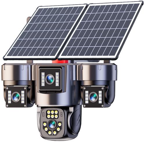 告別電線和網絡束縛 太陽能監控攝像頭如何實現360度無死角室外安防